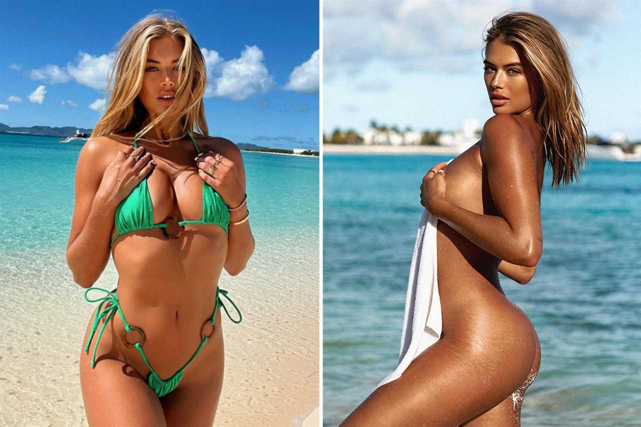 Love Island’s Arabella Chi looks incredible as she poses in barely-there bikini in Ibiza