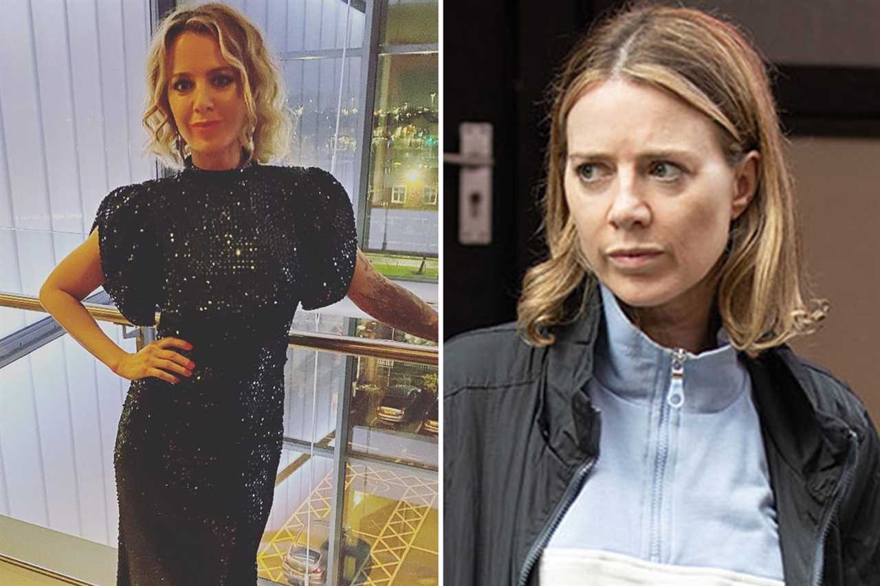 Coronation Street’s Sally Carman looks FAR more glam than ‘drab’ Abi on This Morning with glasses and tattoos