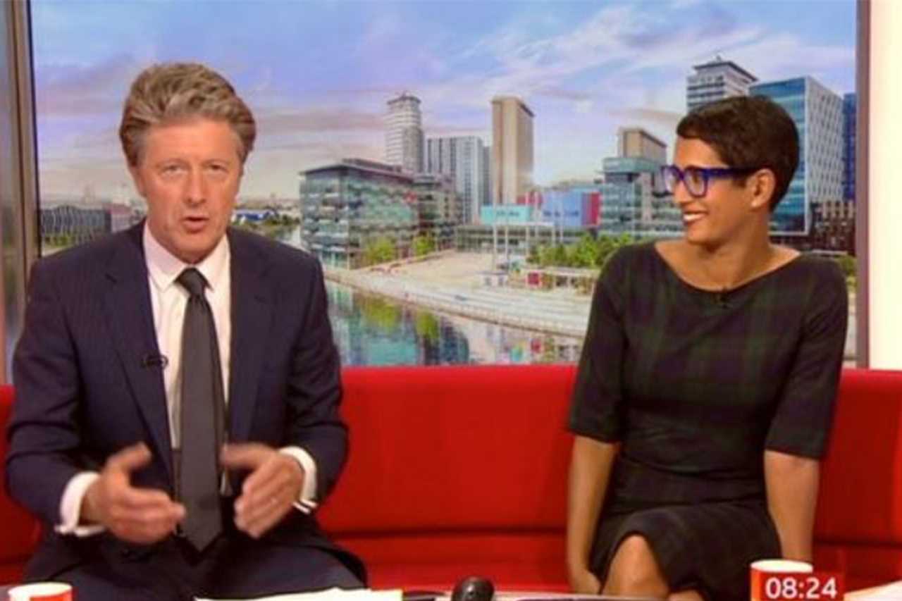 BBC Breakfast’s Naga Munchetty promises to give co-star ‘less grief’ after spat about him ‘walking off’