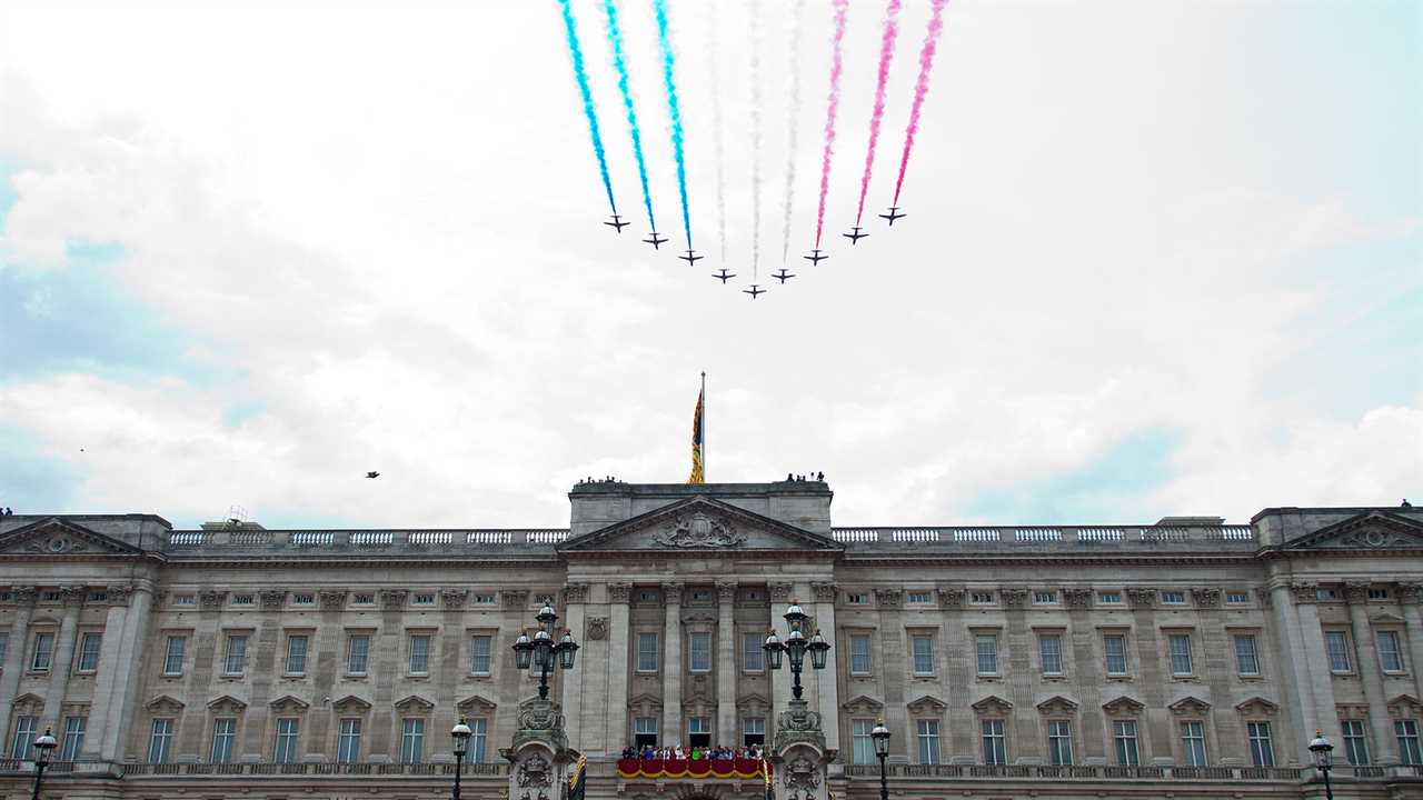 What is the order of service for The Queen’s Platinum Jubilee?