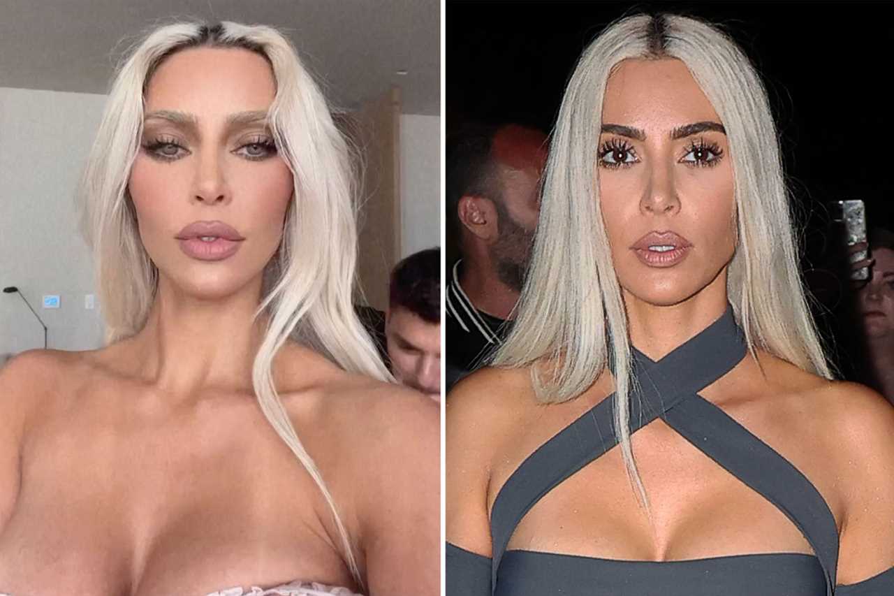 Kim Kardashian suffers wardrobe malfunction as she spills out of sheer bra & flaunts curves in sexy new Instagram