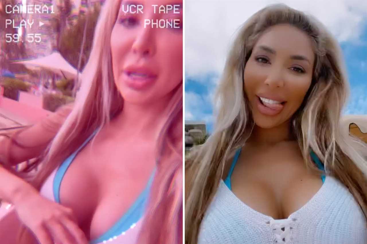 Teen Mom fans concerned about Farrah Abraham after her face ‘appears to DROOP’ in racy thong bikini photos