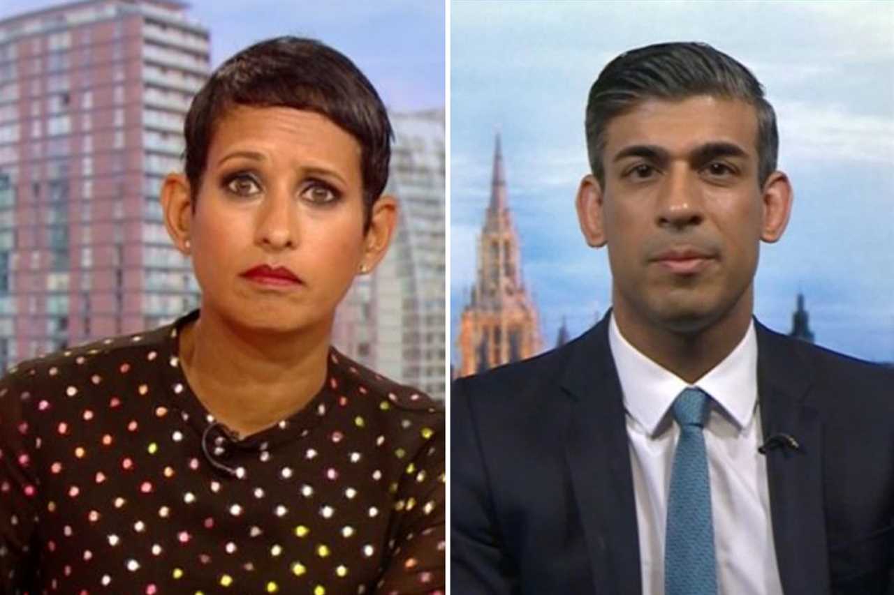 Naga Munchetty baffles fans as she hosts BBC Breakfast in bizarre outfit without Charlie Stayt