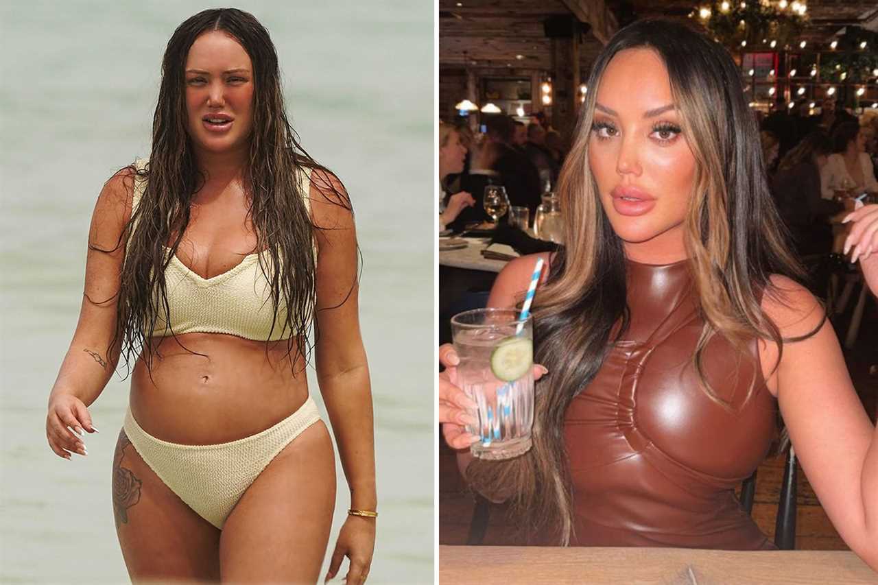 Charlotte Crosby forced to deny she’s revealed the gender of her baby after posing with a PINK balloon