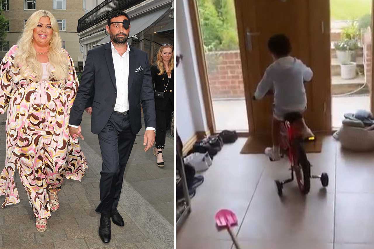 Proud step-mum Gemma Collins reveals she’s teaching Rami Hawash’s son to ride a bike