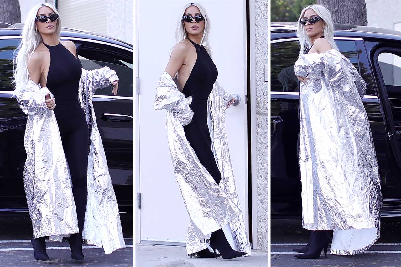 Kim Kardashian shows off $3.5K purse & $4.5K Versace x Fendi jacket after fans slammed her for ‘flaunting her wealth’