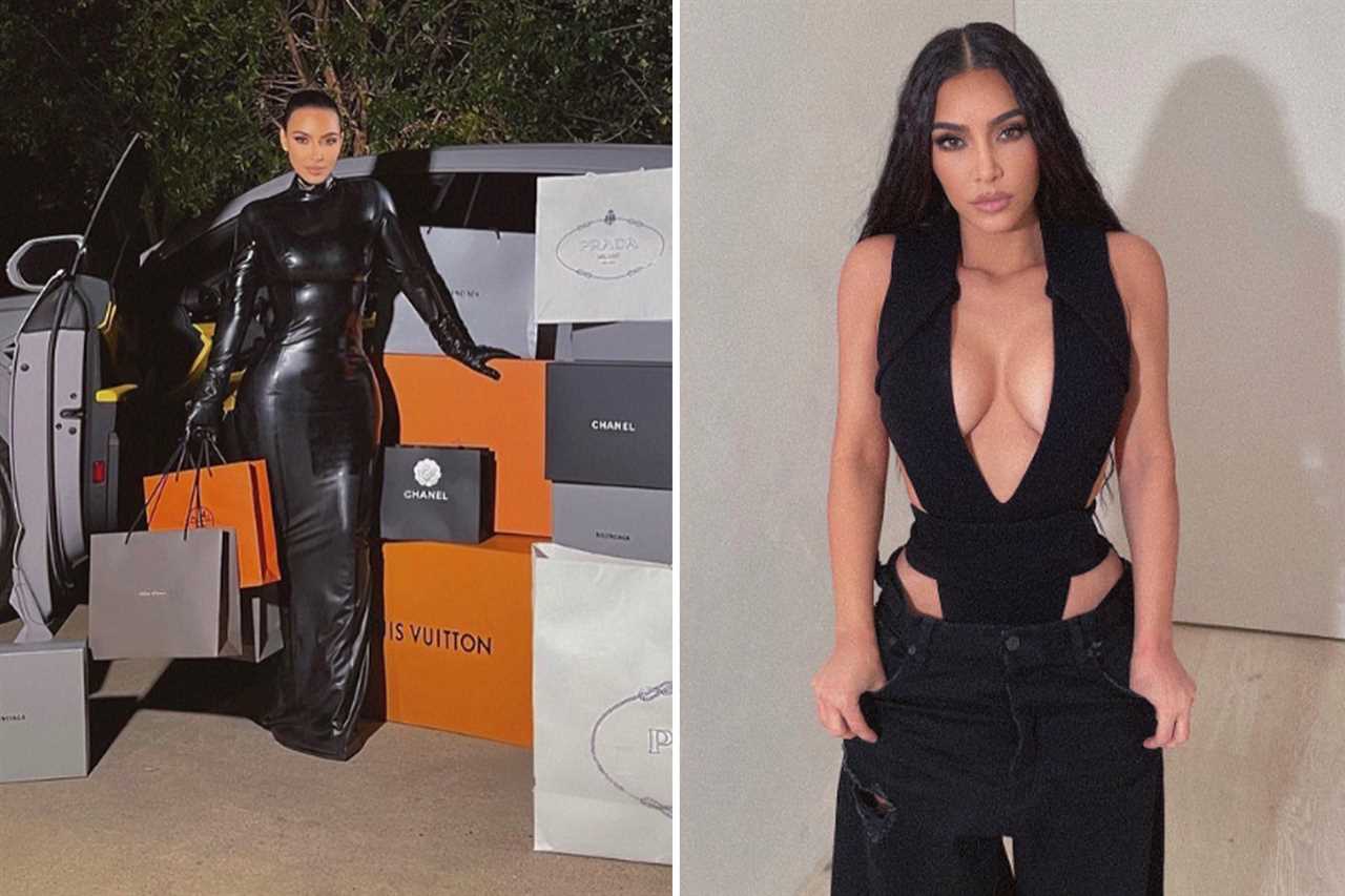 Kim Kardashian shows off $3.5K purse & $4.5K Versace x Fendi jacket after fans slammed her for ‘flaunting her wealth’