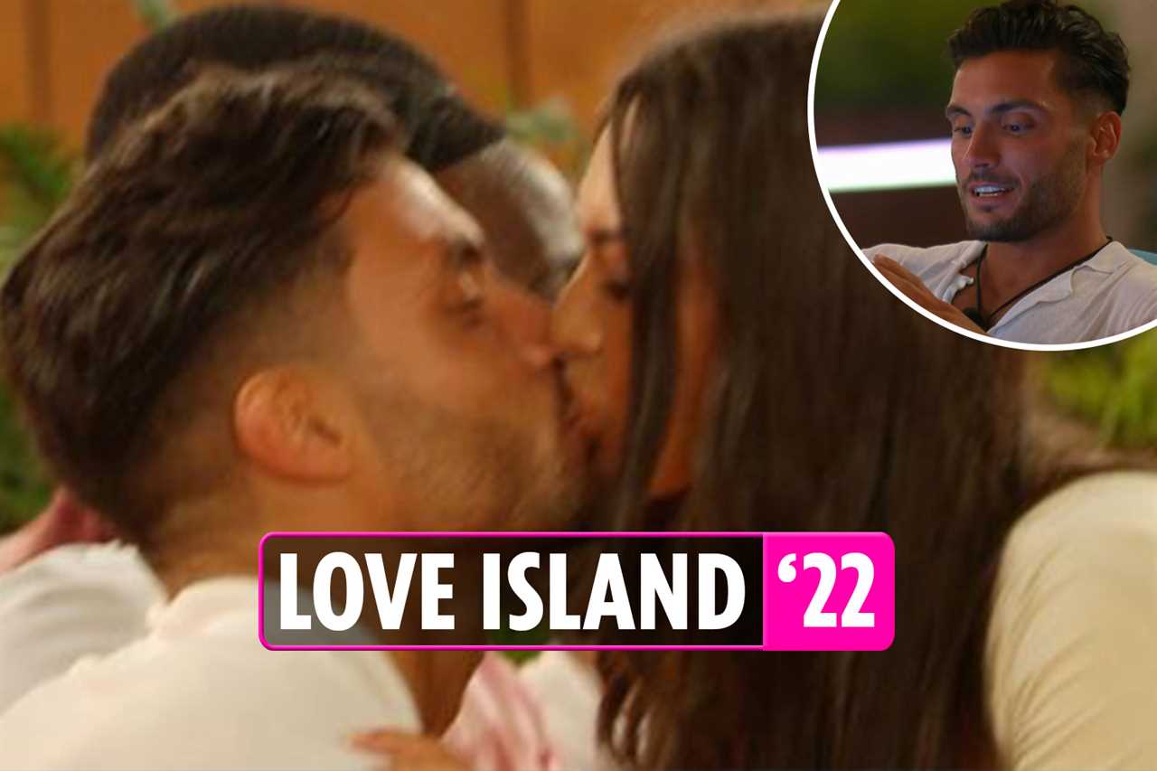 Love Island’s Gemma Owen kisses Italian bombshell Davide in steamiest launch EVER as islanders practice sex positions