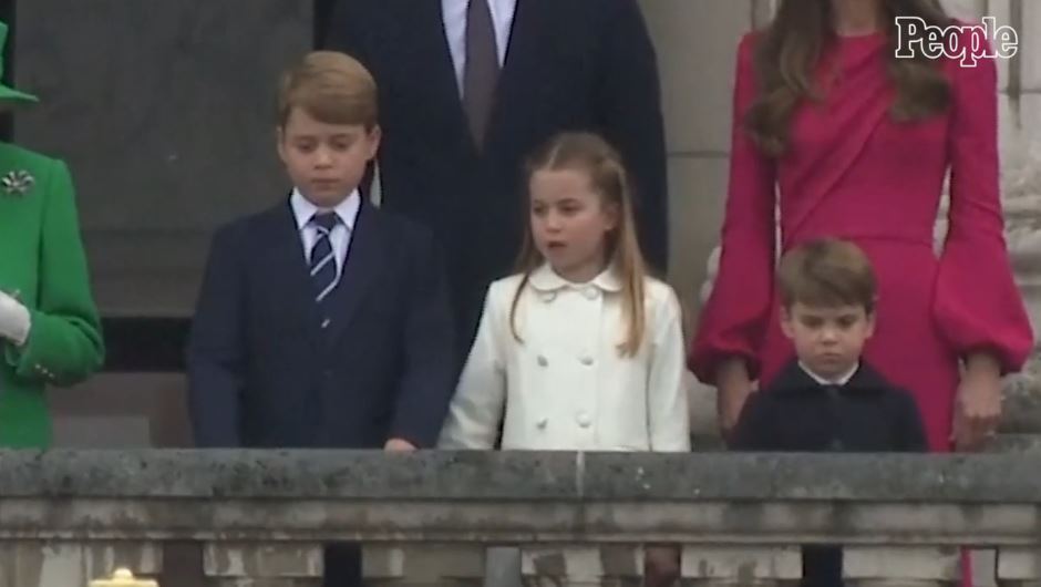 Eagle-eyed royal fans spot the sassy ways Princess Charlotte keeps brothers George and Louis in check