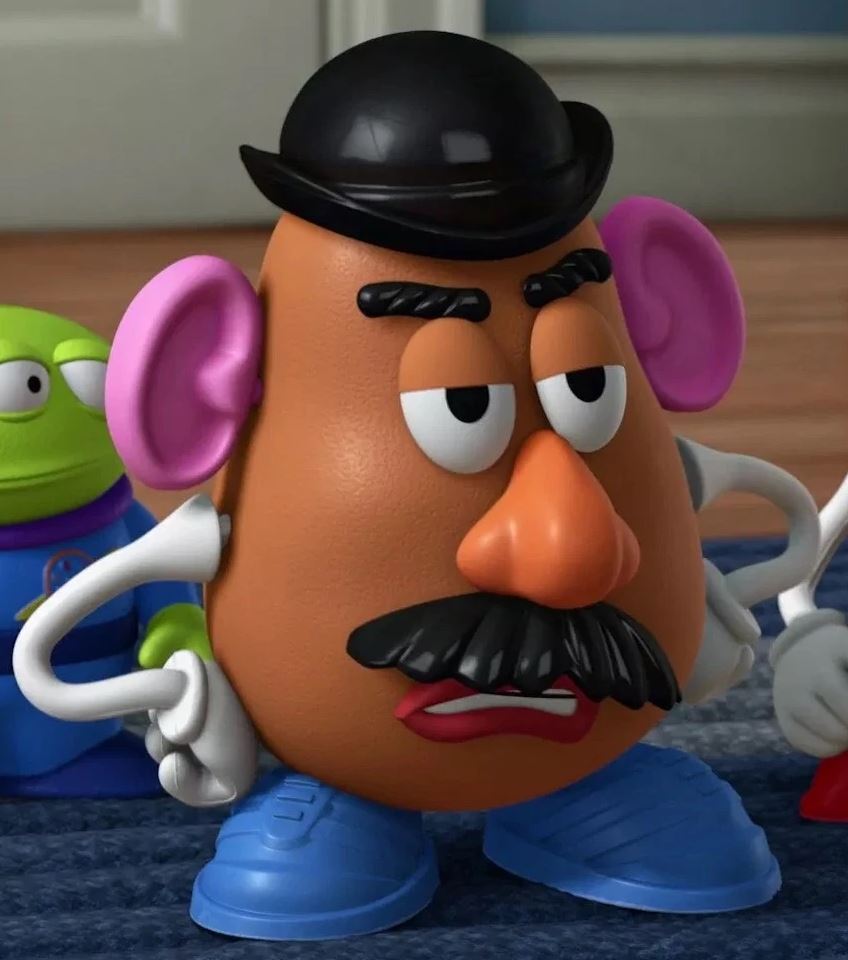 Don Rickles voiced Mr Potato Head in the Toy Story franchise