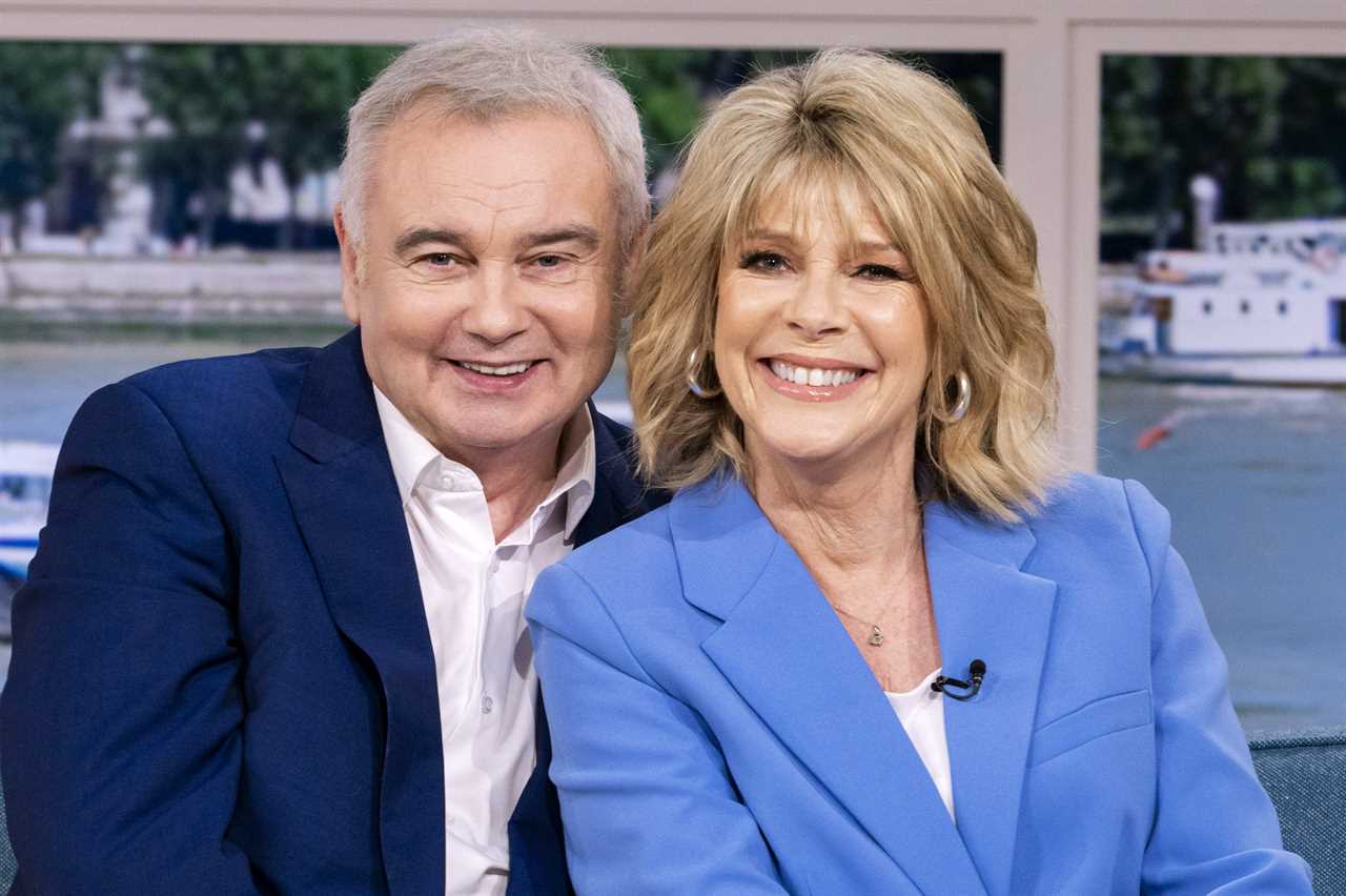 Eamonn Holmes poses with rarely-seen daughter Becca, 31, as ‘gorgeous’ girl joins him at Ascot