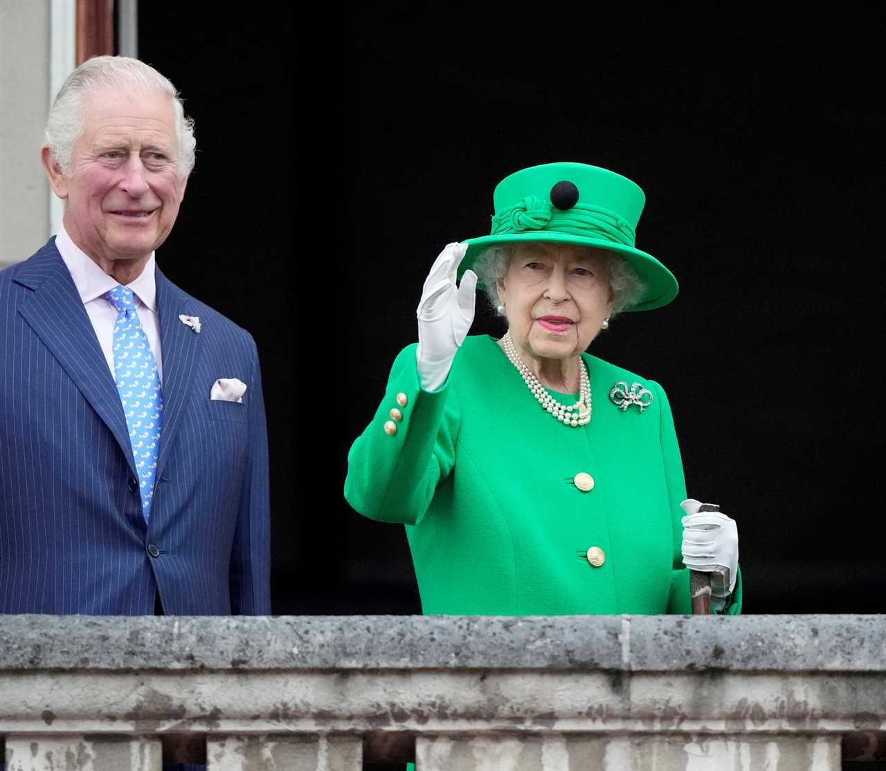 Prince Charles spurred on The Queen to appear at her Jubilee finale