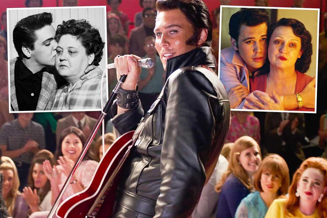 Three generations of Elvis Presley’s family unite to watch music icon’s new biopic