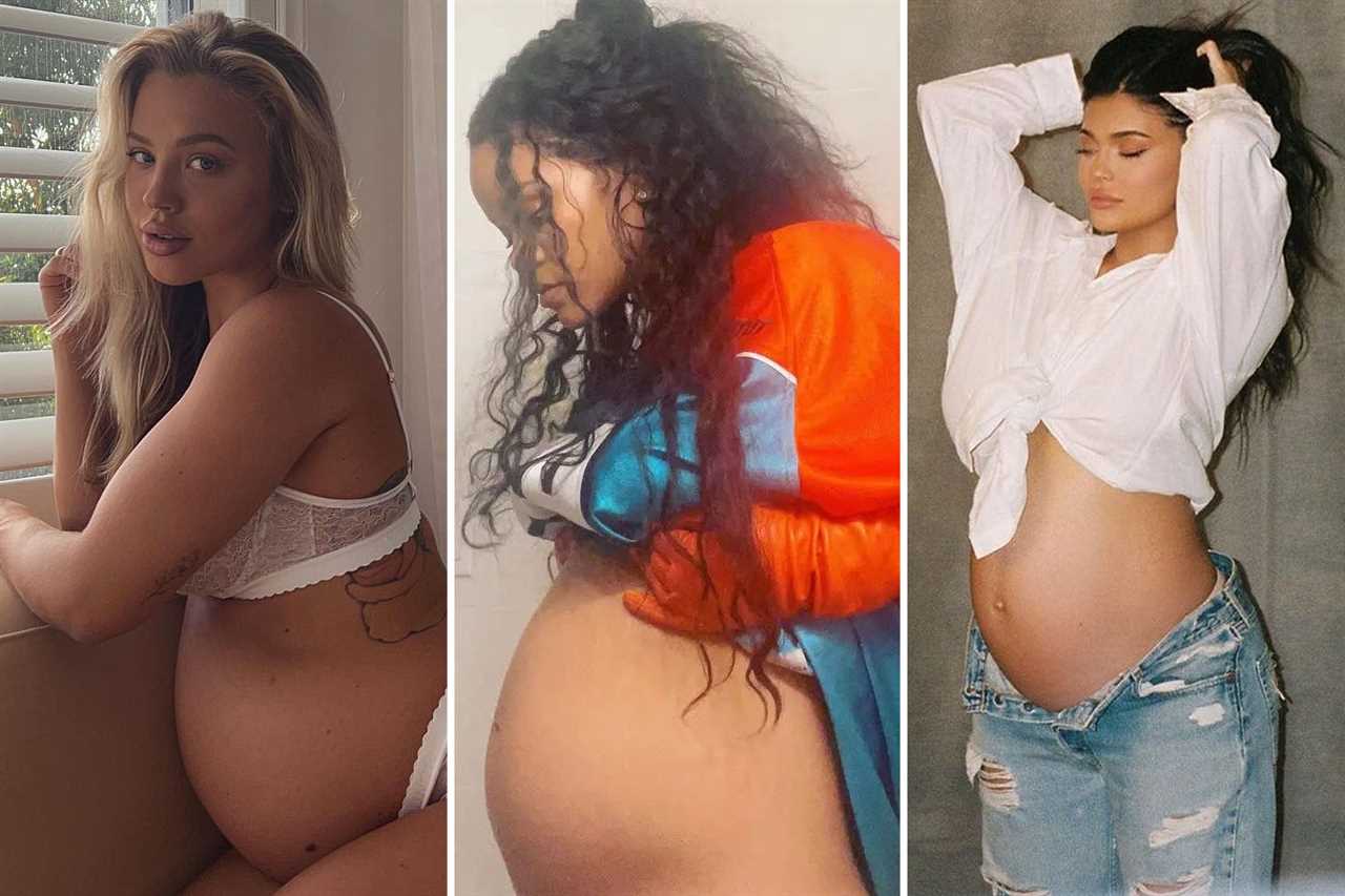 Kylie Jenner’s nemesis Tammy Hembrow gives birth to third child and shares unedited photos from delivery room