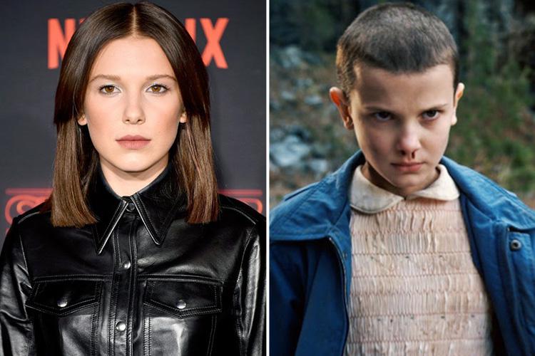 Stranger Things’ Millie Bobby Brown unrecognisable as she glams up for stunning new pics