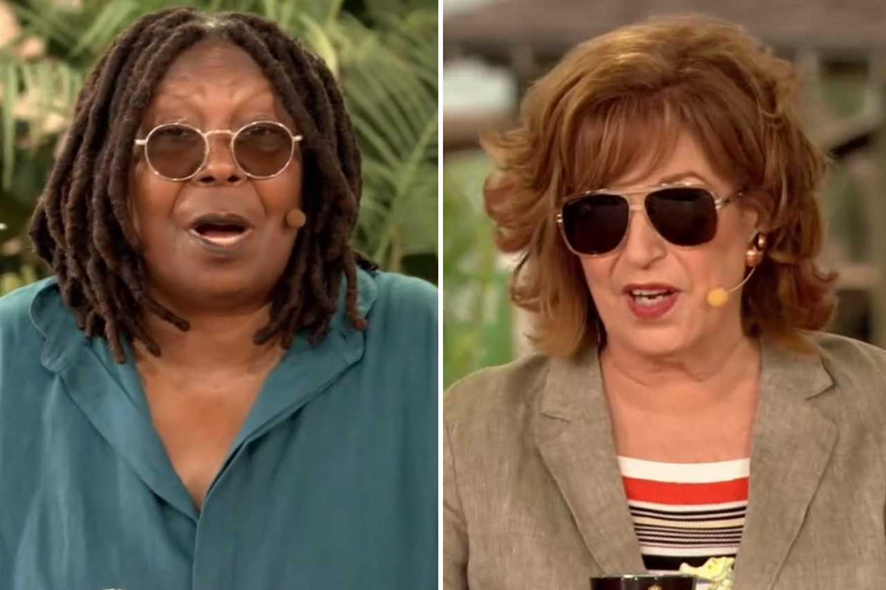 The View host Whoopi Goldberg SHUTS DOWN down audience with furious demand after fans fawn over shirtless guest Simu Liu