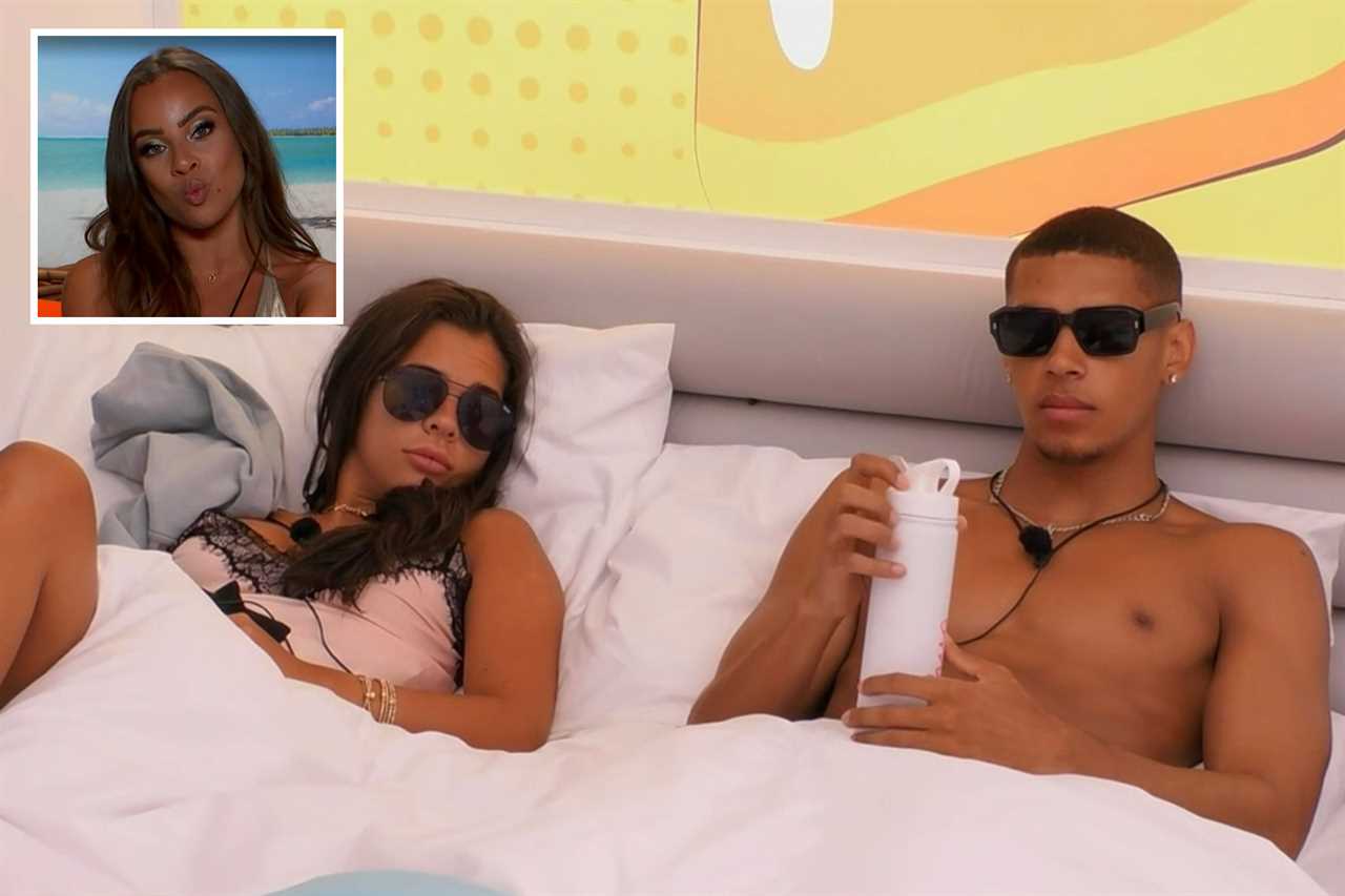 Love Island first look: Shock twist as Dami CHEATS on Indiyah just one day into Casa Amor with sneaky terrace kiss