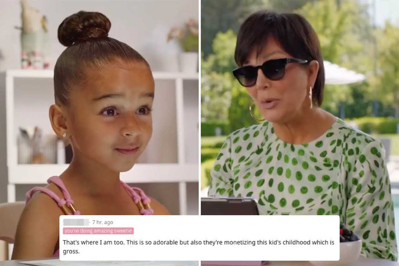 Kardashian fans shocked as they hear Rob’s daughter Dream’s voice for the ‘FIRST’ time ever in video with Kris Jenner