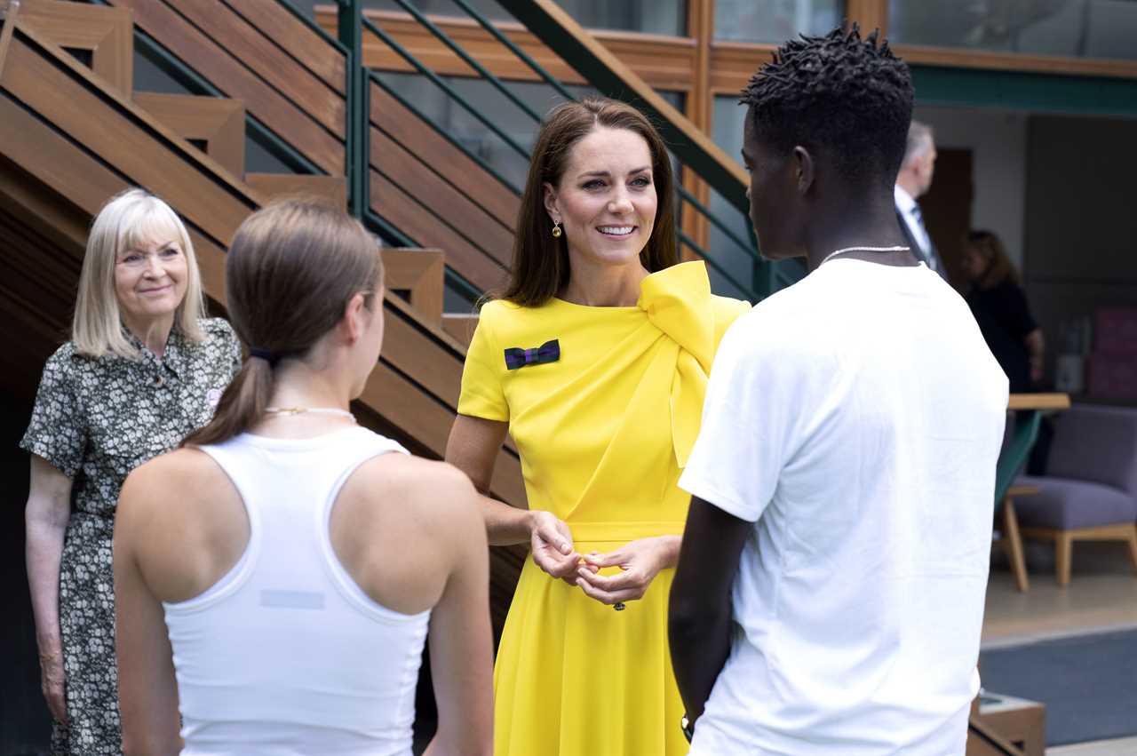 Kate Middleton, Ellie Goulding and Rebel Wilson lead the glamour as they arrive for Wimbledon Ladies’ Singles Final
