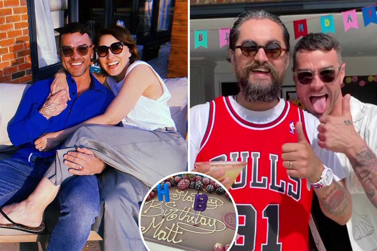 Busted’s Matt Willis unrecognisable say Celebrity Gogglebox fans as he appears with wife Emma