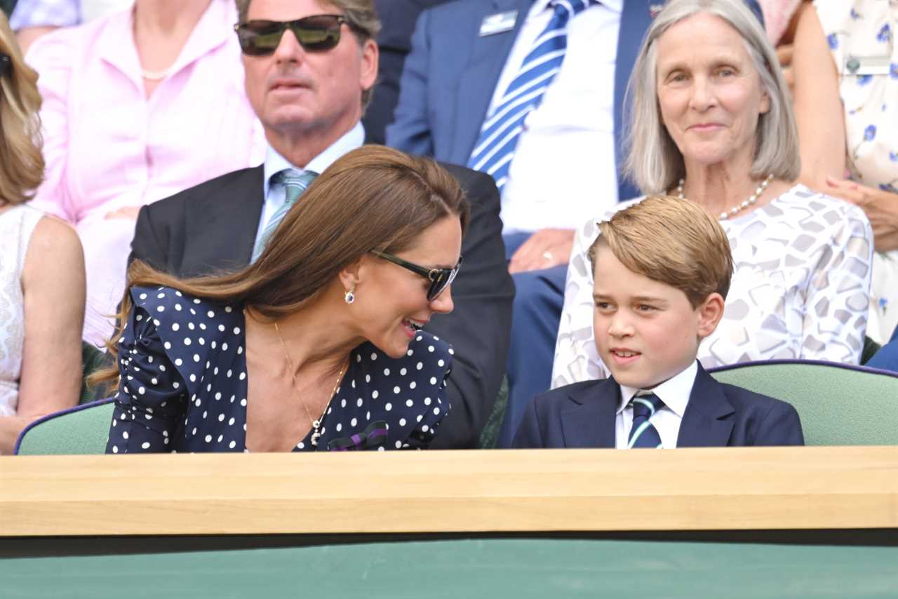 Prince George makes cheeky complaint at Wimbledon – but royal fans all sympathise