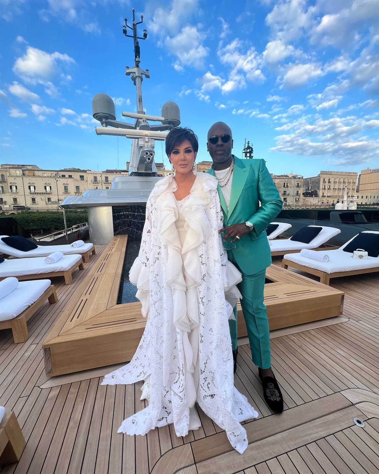 Kardashian fans think Kris Jenner and Corey Gamble are married after they spot ‘clue’ in momager’s new photos