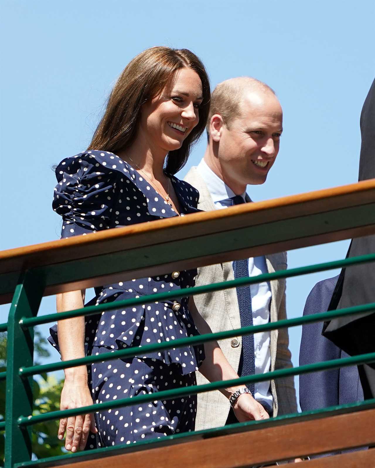 Prince George reveals who he was supporting in the Wimbledon final as he watches with Kate Middleton and William