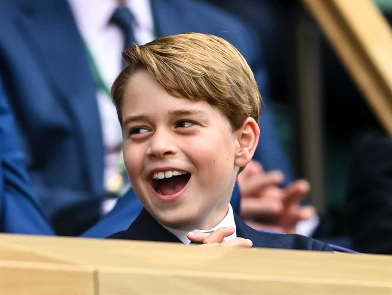 Prince George reveals who he was supporting in the Wimbledon final as he watches with Kate Middleton and William