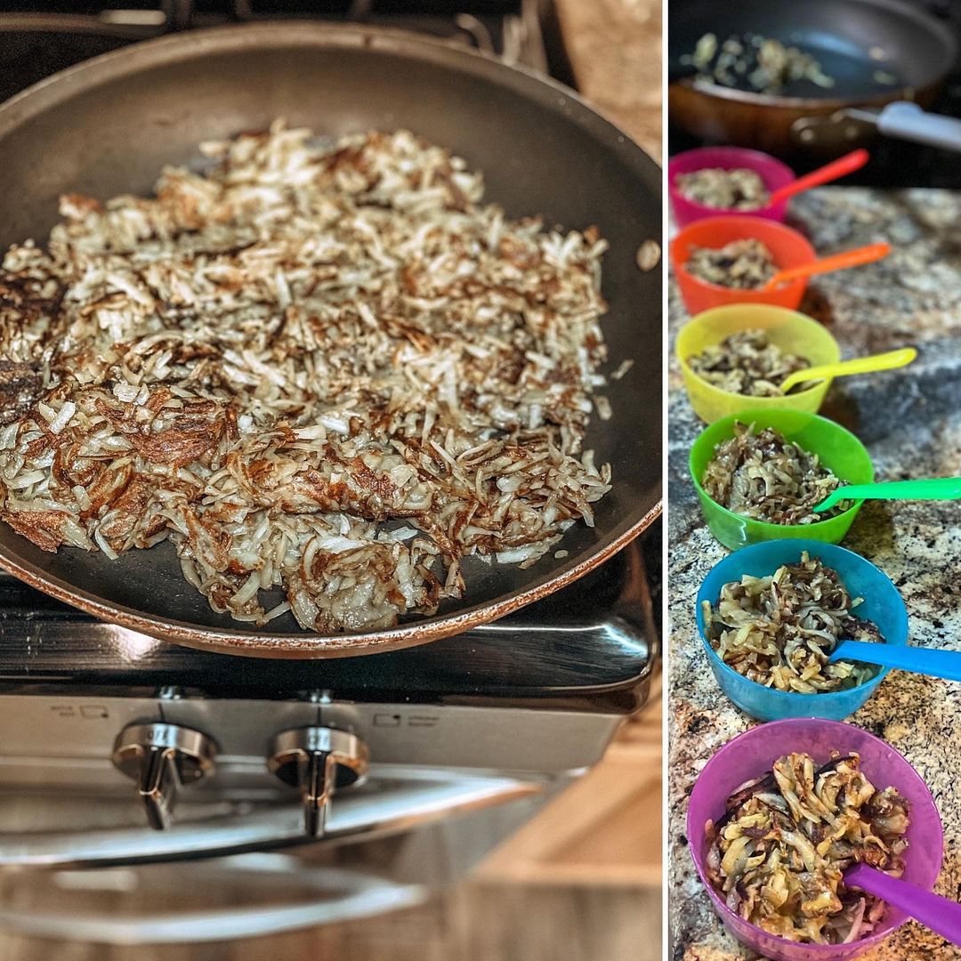 Duggar critics ‘cringe’ after Anna serves her kids ‘breakfast that looks like maggots’ in old rusty pan