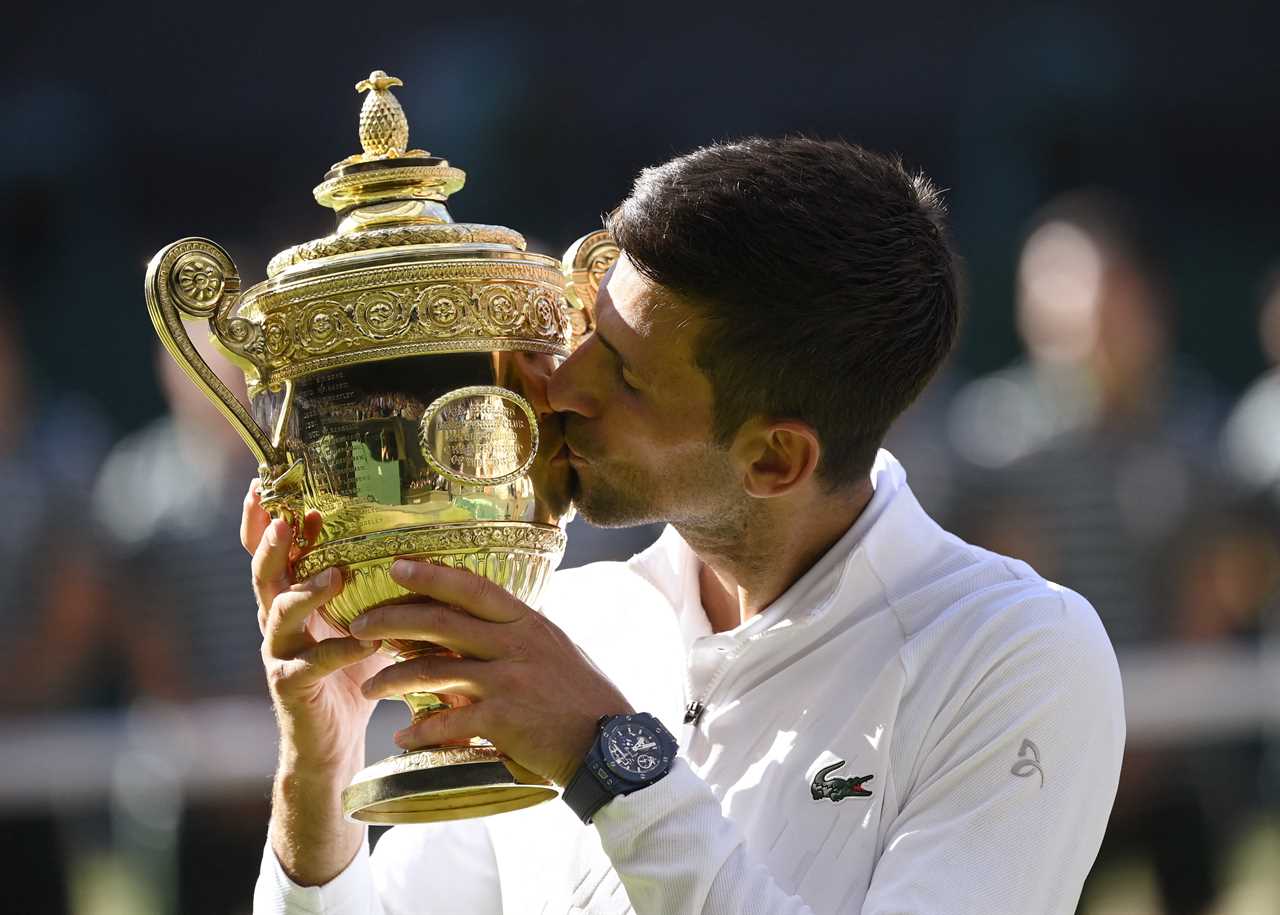 ‘I don’t mean to get into politics but..’ McEnroe says what everybody’s thinking as Kate hands Rybakina Wimbledon trophy