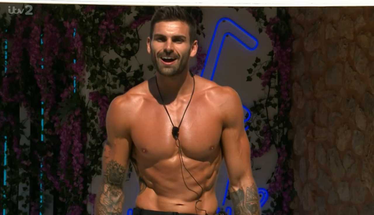 I was on Love Island and Adam Collard is playing a game – his bad boy side will NEVER leave him