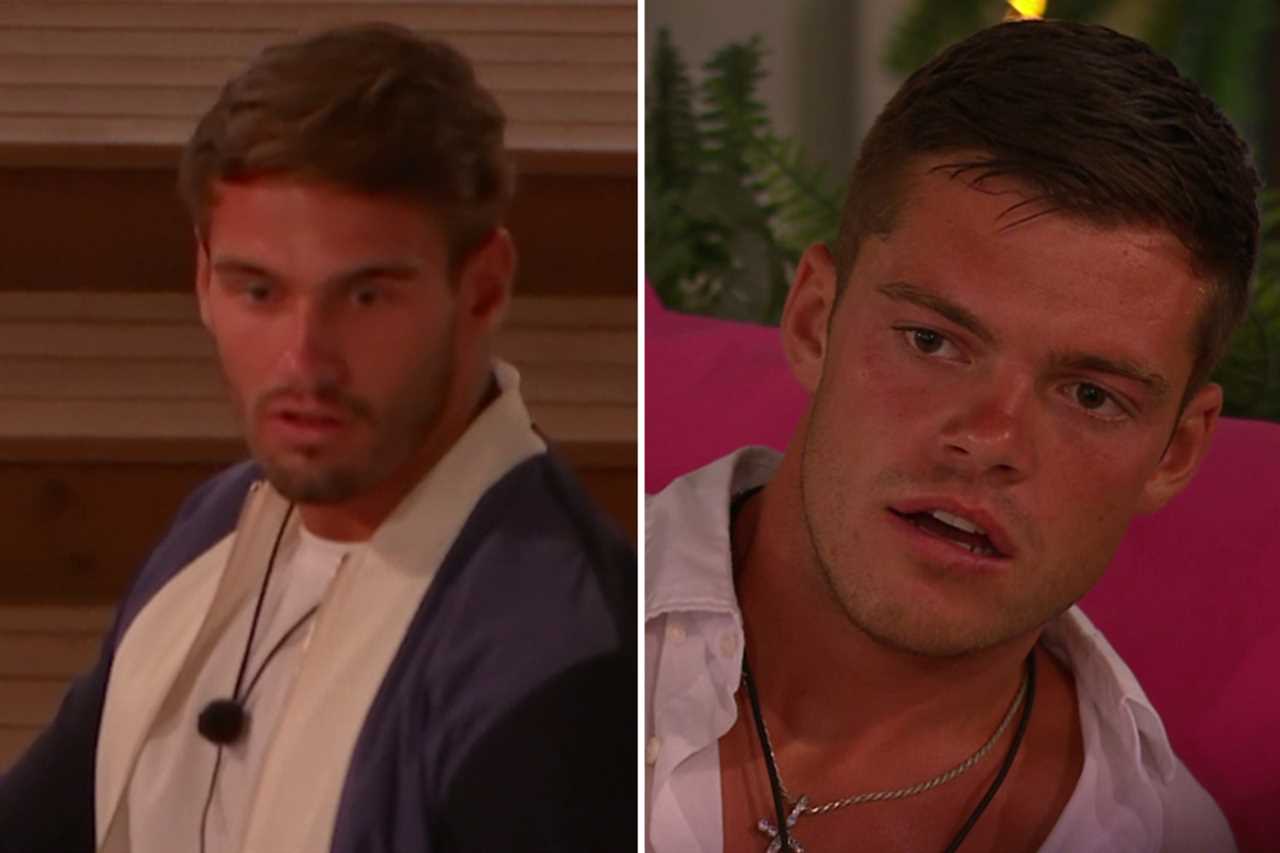 GMB’s Andi Peter broadcasts live from the Love Island villa – and the Islanders have no idea
