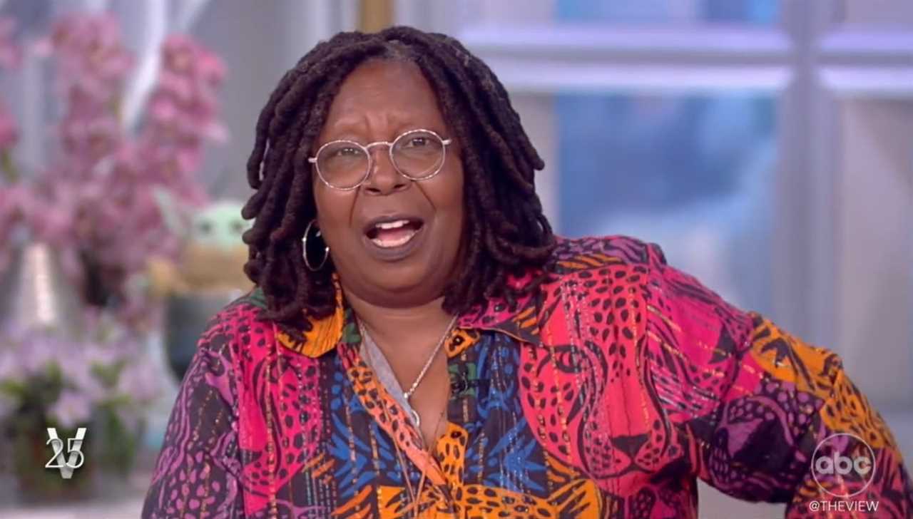 The View fans spot alarming detail in the background of Whoopi Goldberg’s live segment
