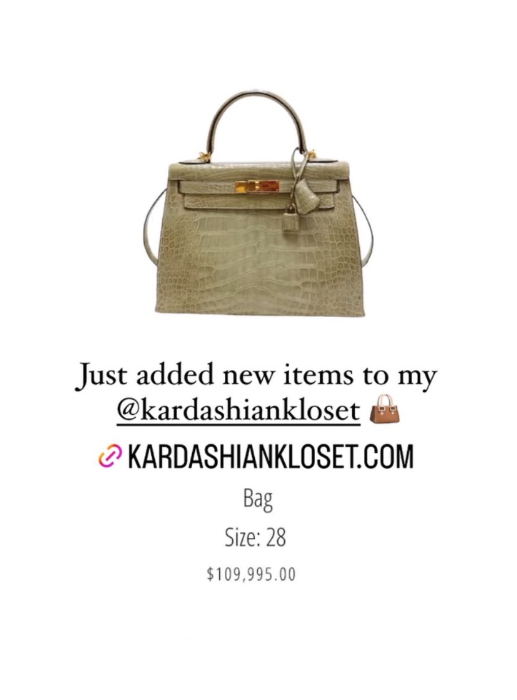 Kim Kardashian SLAMMED for selling Birkin bag to fans for $110K instead of donating used designer fashions to charity