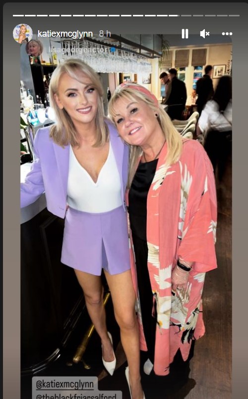 Katie McGlynn reunites with Corrie co-stars as she celebrates 29th birthday