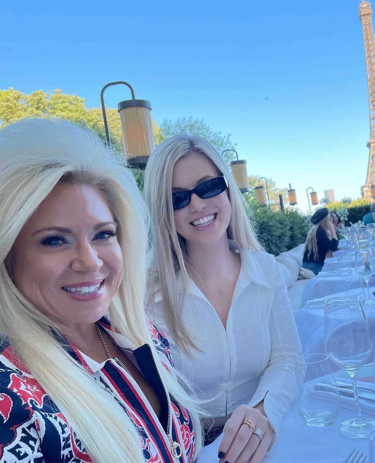 Long Island Medium fans think Theresa Caputo’s son Larry is engaged to girlfriend Leah as they spot ‘clue’ in rare photo