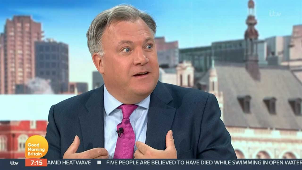 Ranvir Singh and Ed Balls in VERY awkward clash with Good Morning Britain star who snaps ‘can we crack on?’