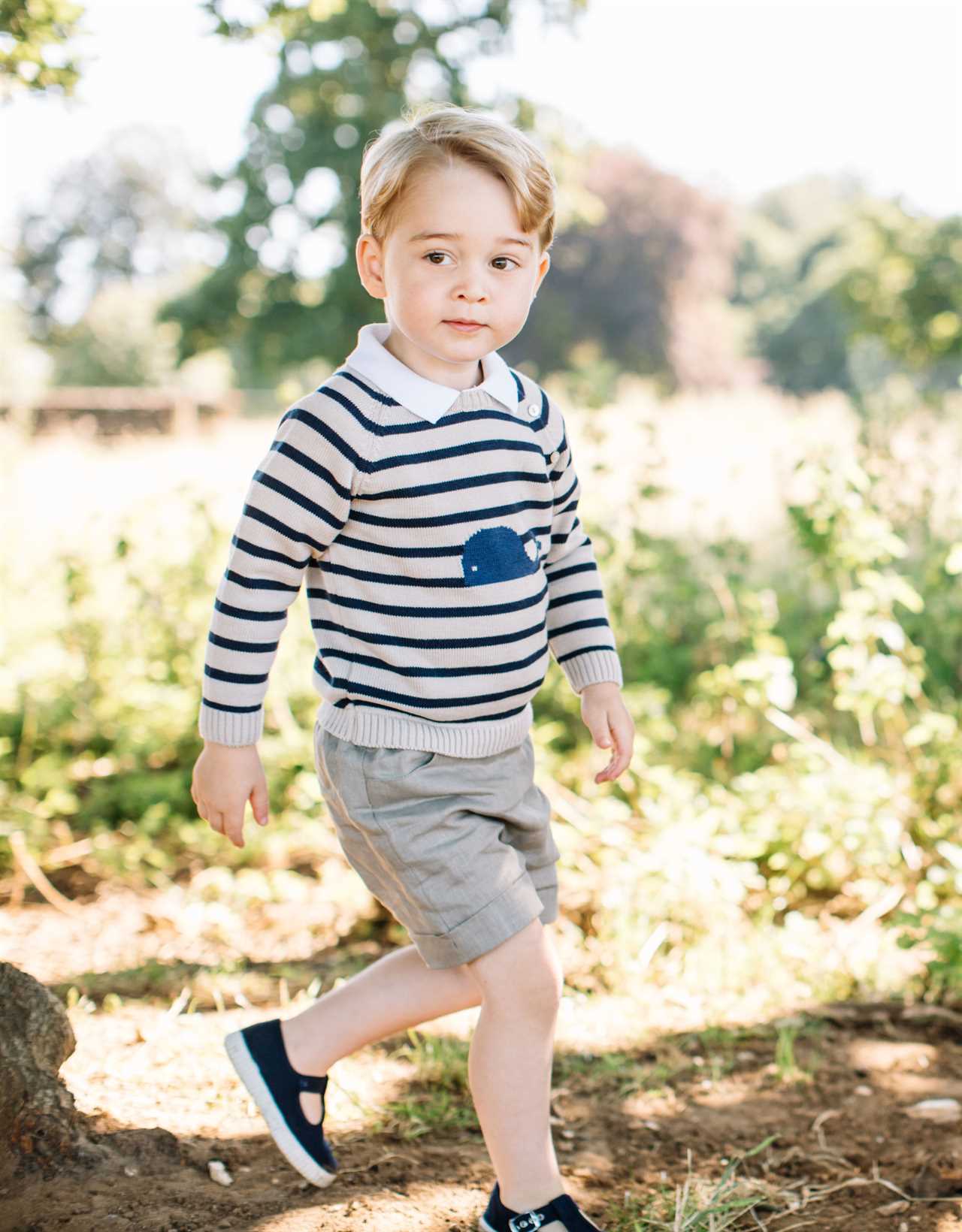 Prince George flashes huge smile in latest photo released to mark his ninth birthday