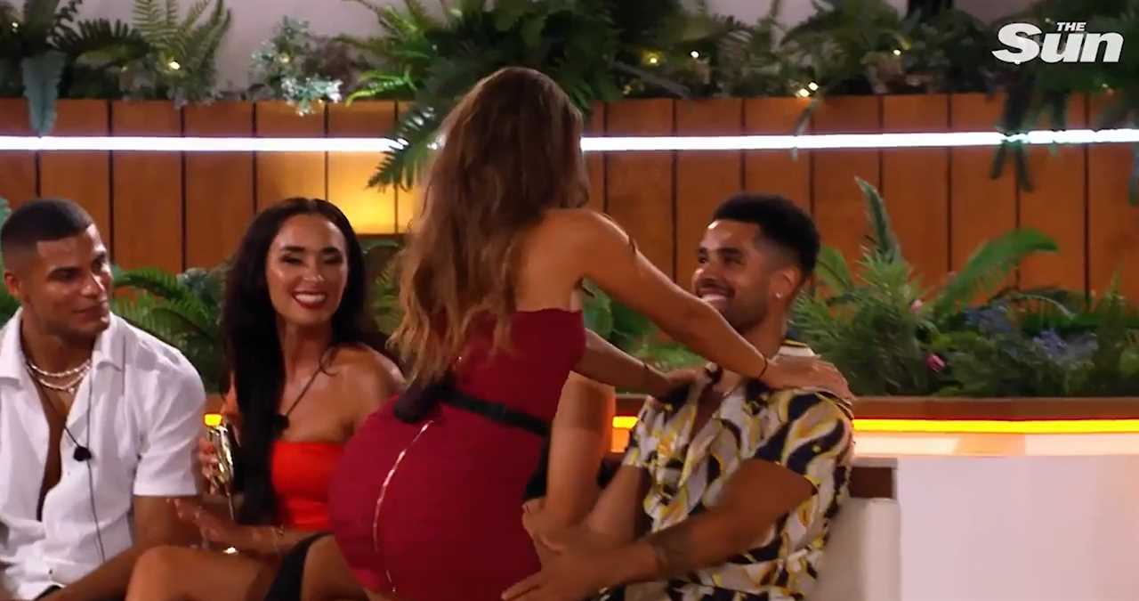 Fans convinced they’ve spotted secret Love Island feud after islander pulls a FACE when Danica snogs Jamie