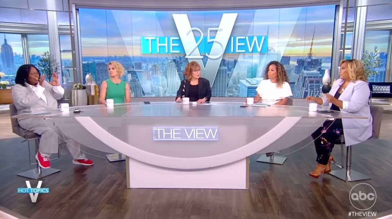 The View’s Sara Haines & Whoopi Goldberg look uncomfortable as they battle it out in VERY NSFW discussion on live TV