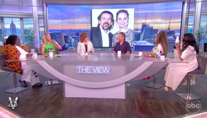 The View fans slam Joy Behar for ‘body-shaming’ guest Ethan Hawke’s daughter after she goes nude in new music video