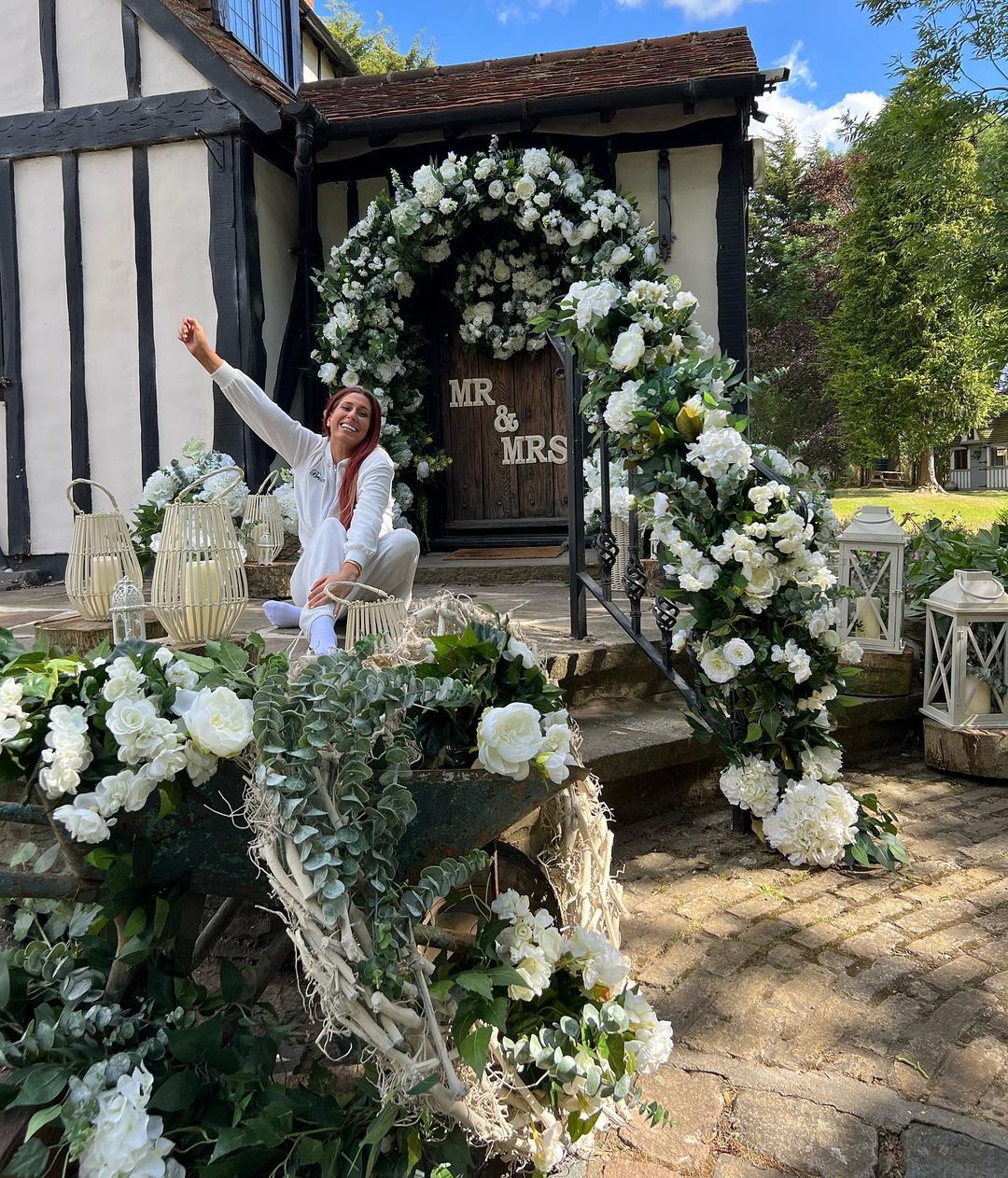 Stacey Solomon shows her ‘garden glow-up’ ahead of wedding to Joe Swash at Pickle Cottage