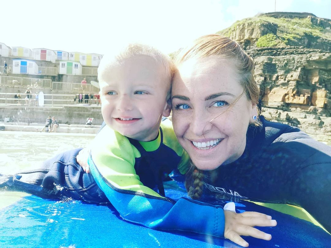 This Morning star Josie Gibson’s son Reggie rushed to hospital after nasty trampoline accident