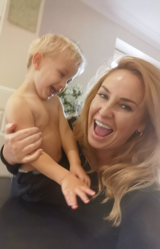 This Morning star Josie Gibson’s son Reggie rushed to hospital after nasty trampoline accident