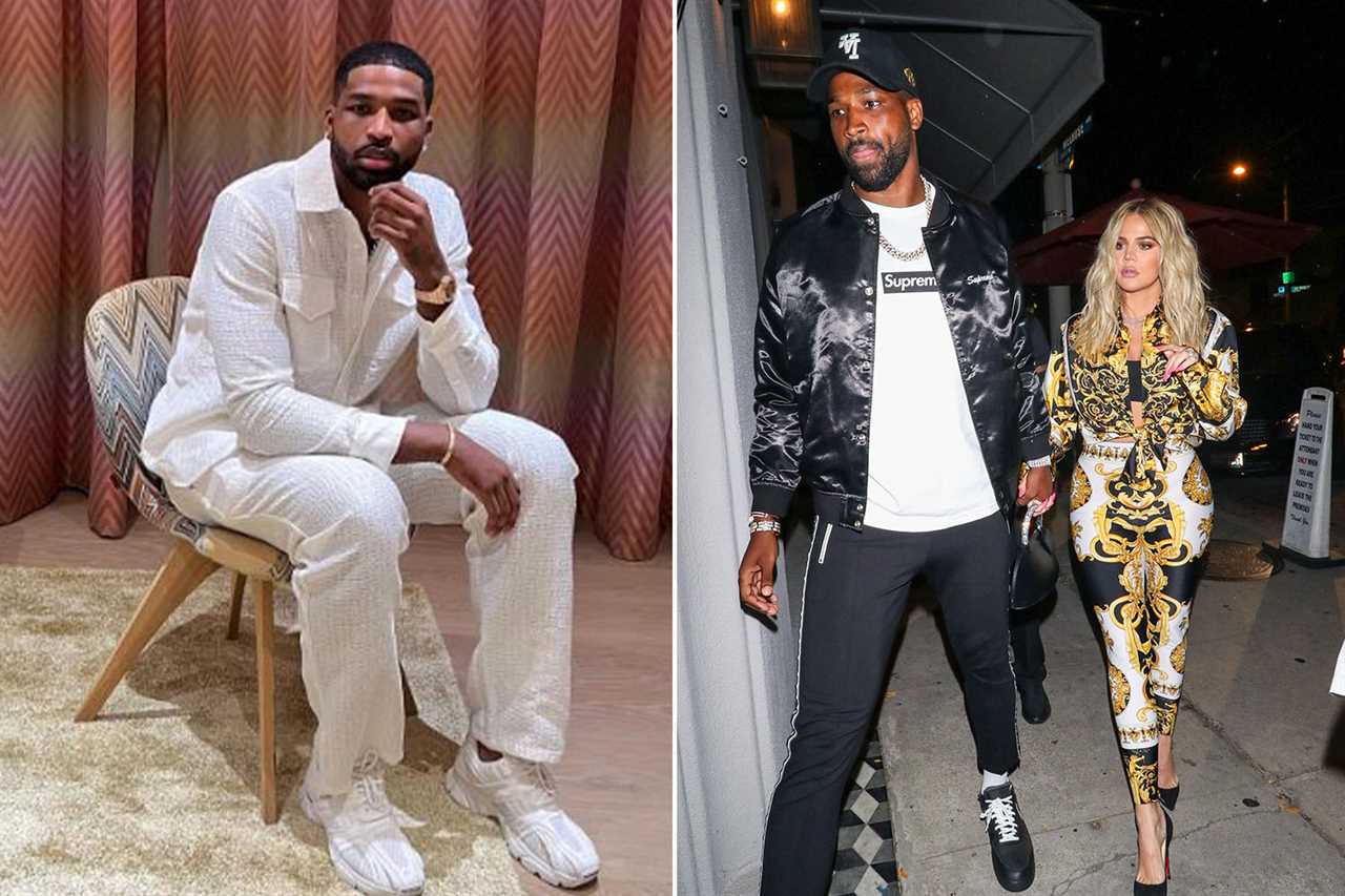 Tristan Thompson reunites with rarely seen son Prince, 5, after wild partying as he expects baby with Khloe Kardashian