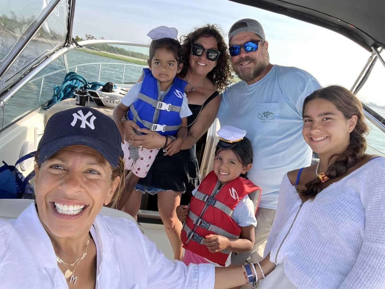 Today’s Hoda Kotb enjoys boat day with kids Haley, 5, and Hope, 3, after co-host Savannah Guthrie ‘snaps at’ her on air