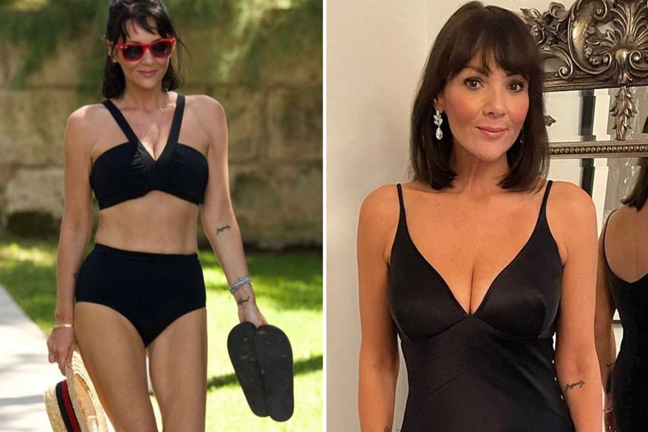 EastEnders legend Martine McCutcheon looks slimmer than ever as she poses in a bikini on Turkey holiday