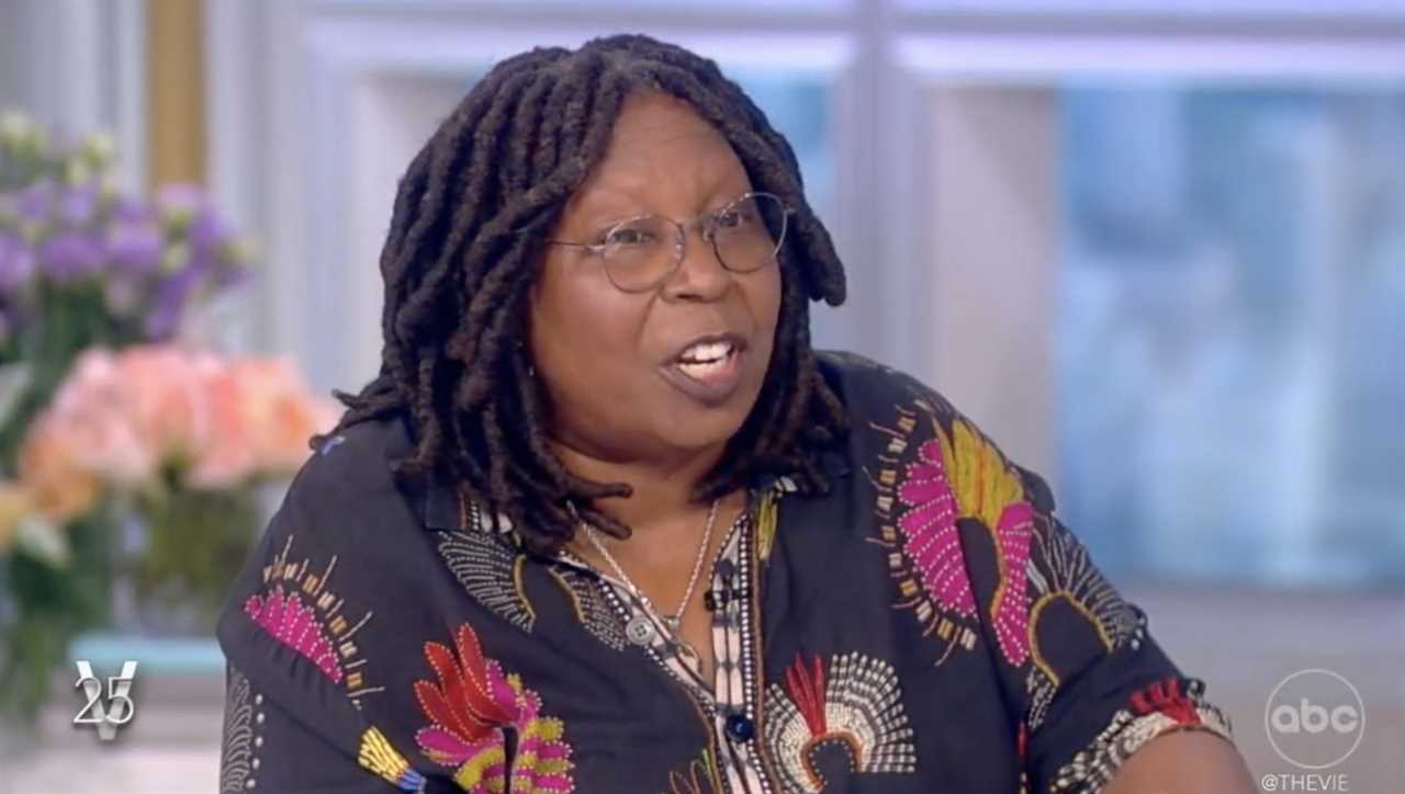 The View fans shocked as Whoopi Goldberg abruptly STOPS show from cutting to commercial during awkward live TV moment