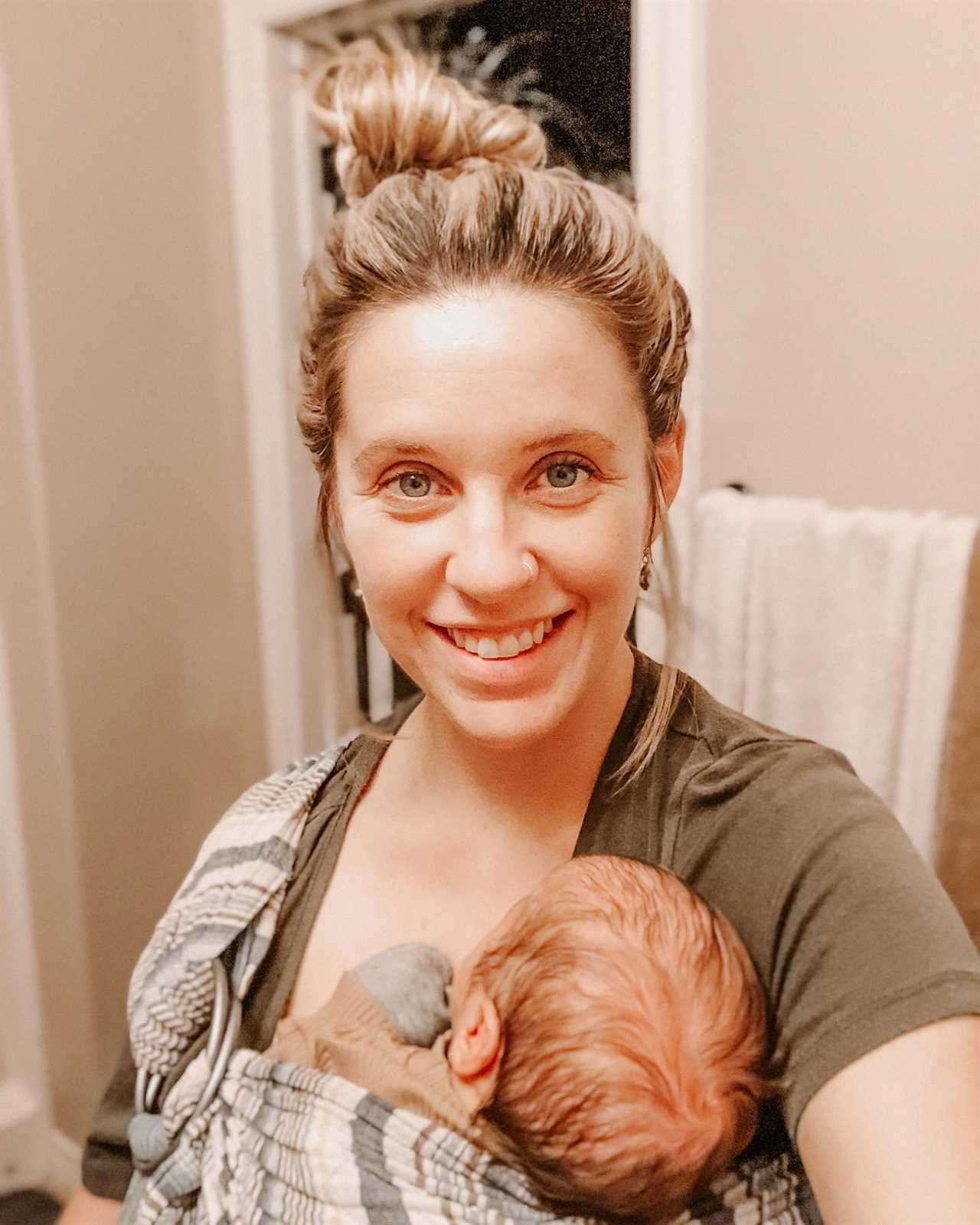 Jill Duggar shares first look inside baby Freddy’s nursery including brown La-Z-Boy recliner & handmade swaddles