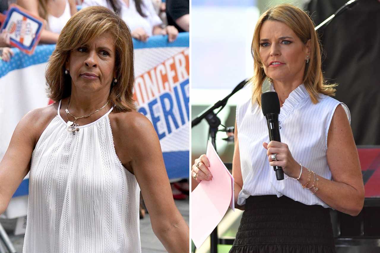 Today fans shocked by Savannah Guthrie & Hoda Kotb’s ‘tearful’ moment together on live TV despite hosts’ fiery ‘feud’